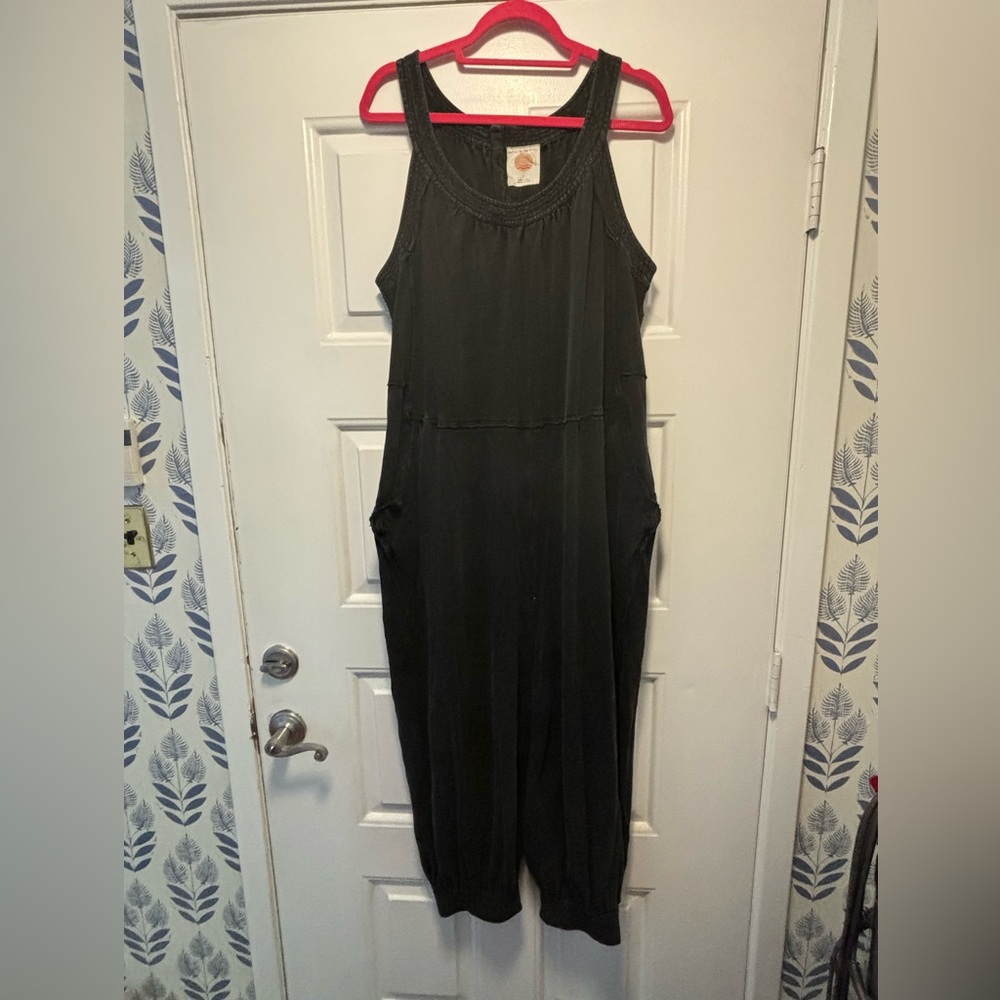 Anthropologie Black Jumpsuit